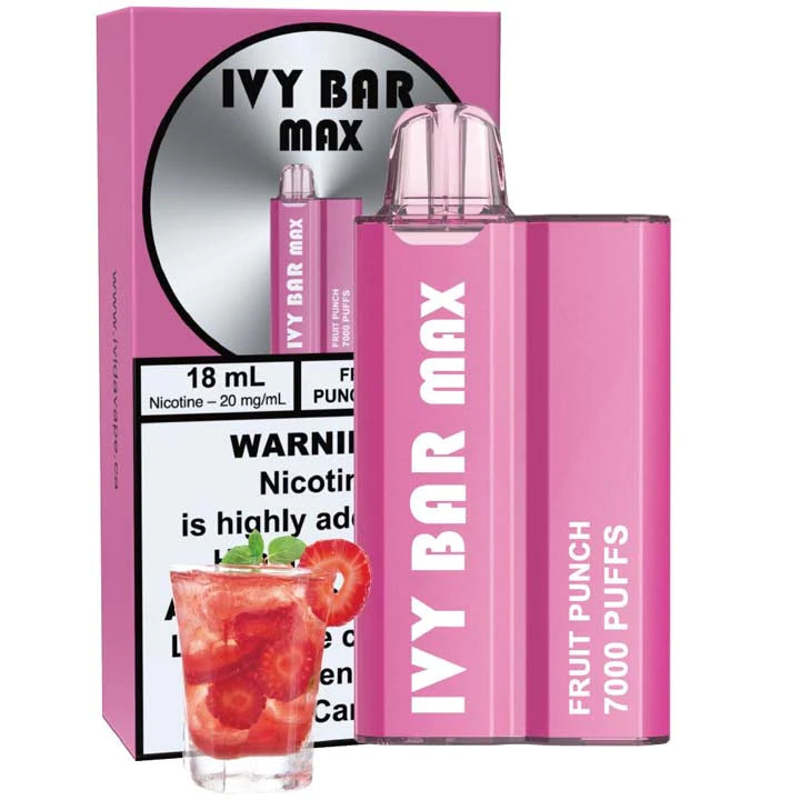 Ivy Bar Max 7000 Puffs - Budder Vapes