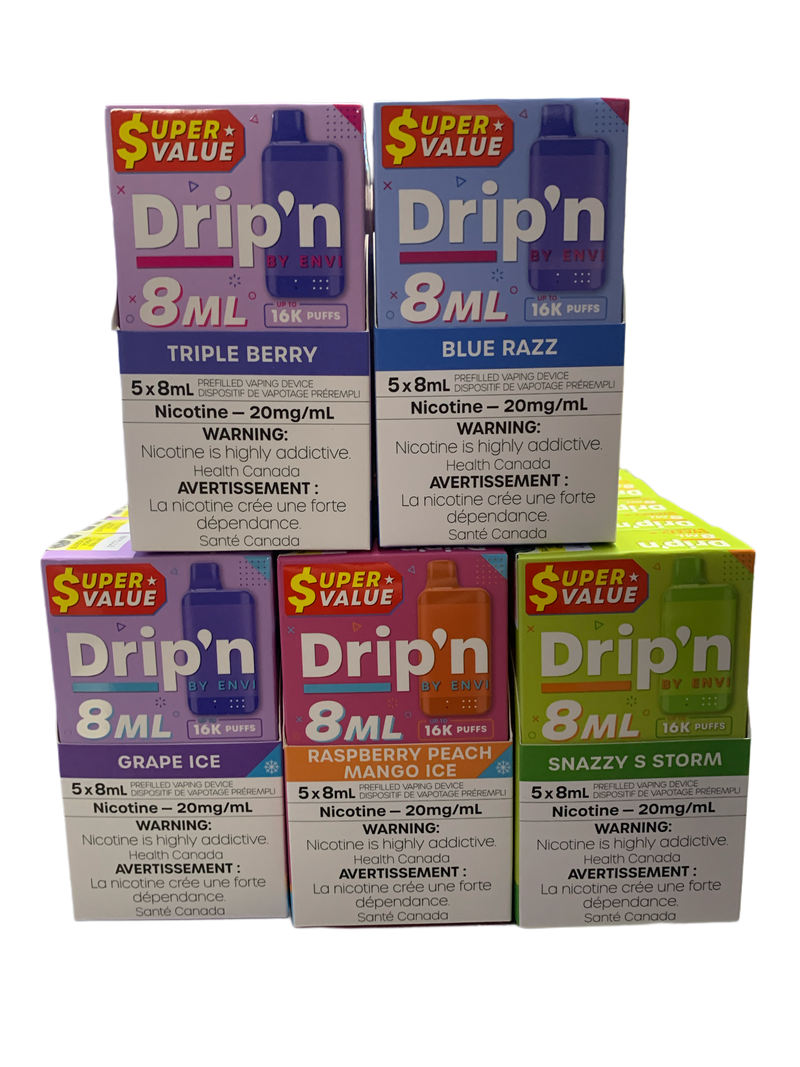 Drip'n Super Value 8ML Review: Is 16K Puffs Worth the Hype? Drip'n Super Value 8ML Review: Is 16K Puffs Worth the Hype?