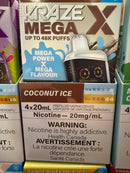 Kraze Mega X Disposable Device – 20ML / Up to 48,000 Puffs
