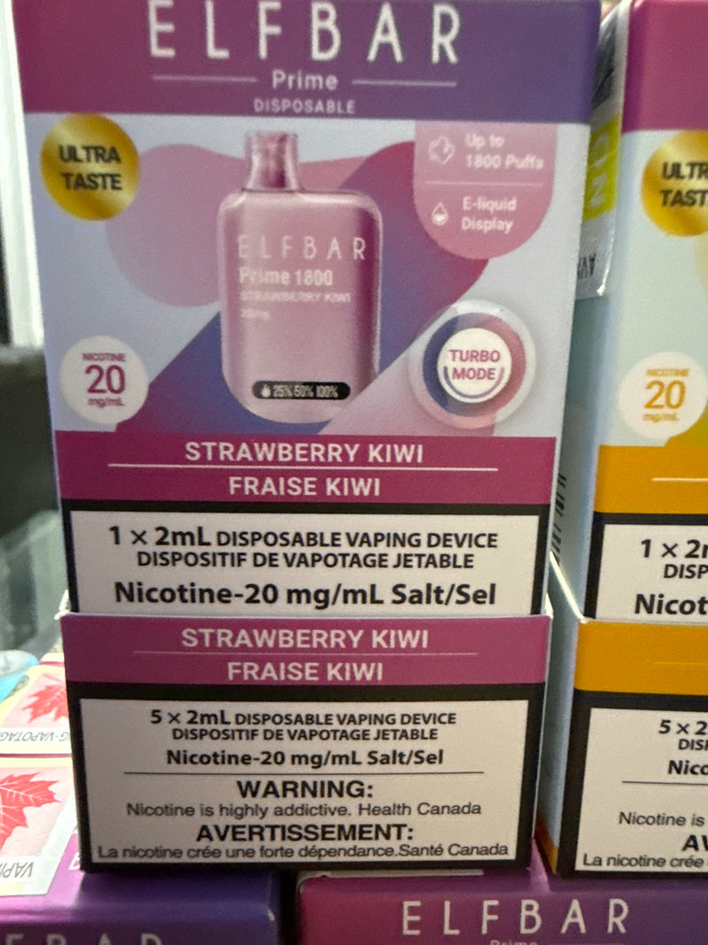 Elf Bar Prime 1800 Puffs