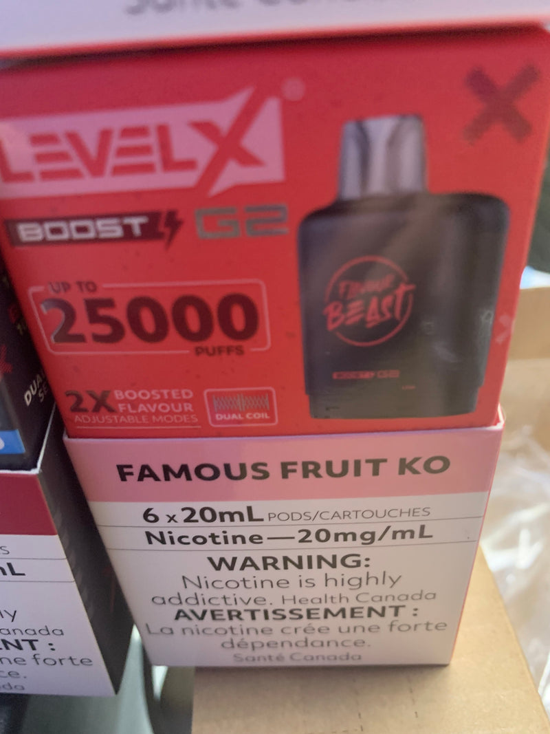 Level X flavour Beast 25K