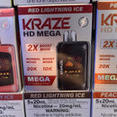 Kraze HD Mega 20k - Budder Vapes