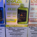 Kraze HD Mega 20k - Budder Vapes