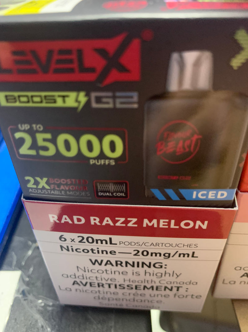 Level X flavour Beast 25K