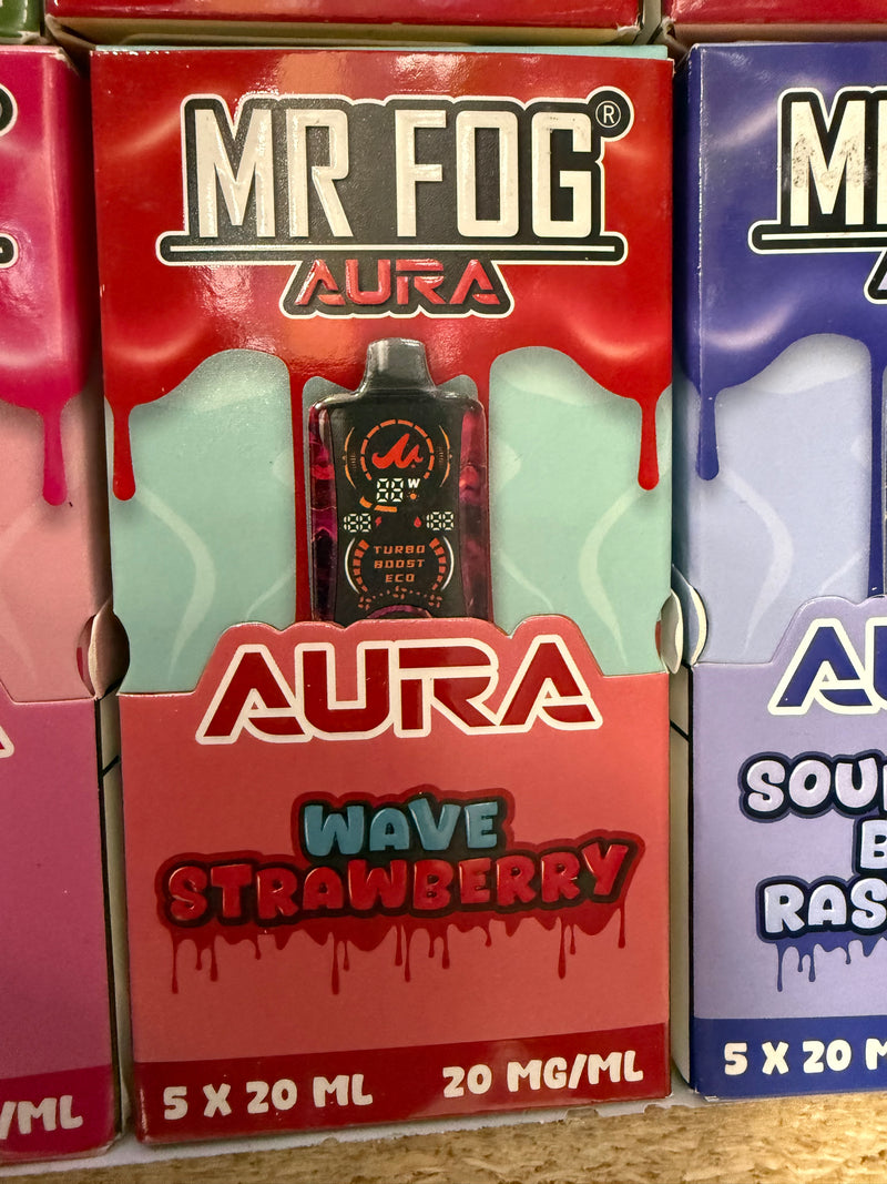 Mr Fog Aura 20ML - 60K Puffs Mr Fog Aura 20ML - 60K Puffs