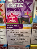 Kraze Mega X Disposable Device – 20ML / Up to 48,000 Puffs