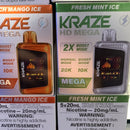 Kraze HD Mega 20k - Budder Vapes