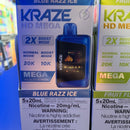 Kraze HD Mega 20k - Budder Vapes