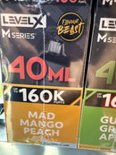 Level X 40ML -160k Puffs