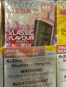 Kraze Mega X Disposable Device – 20ML / Up to 48,000 Puffs
