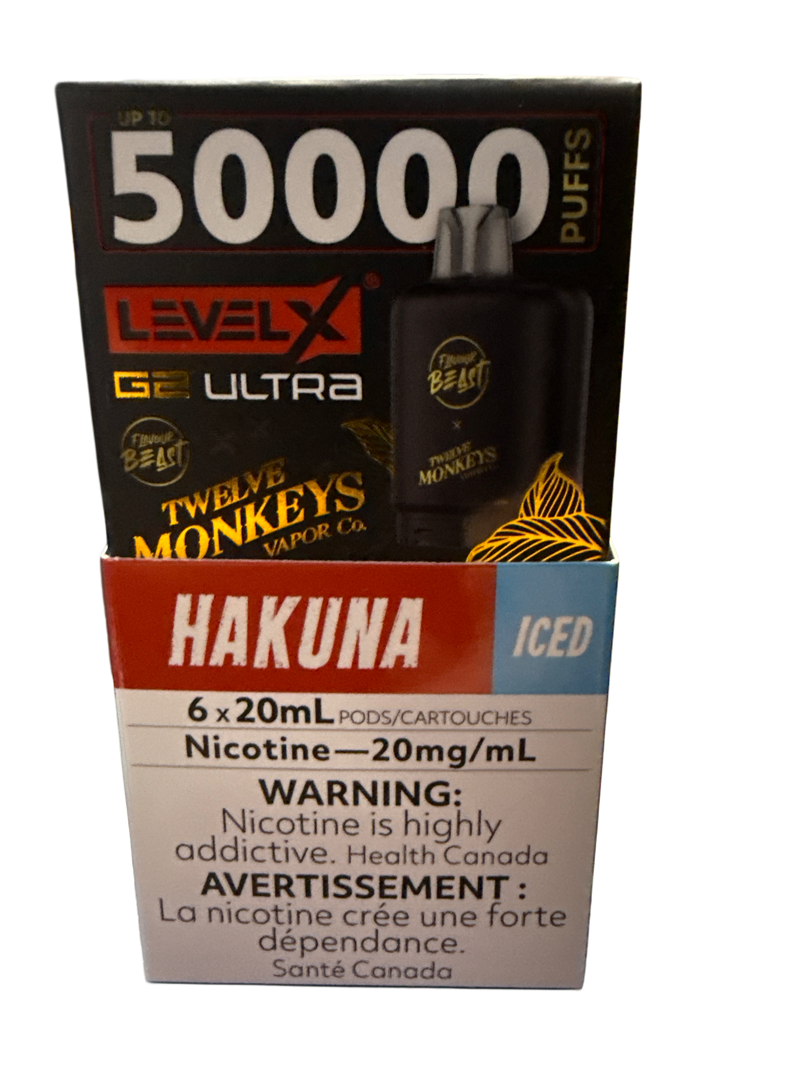 Level X G2 Ultra Limited Edition Twelve Monkeys 50k