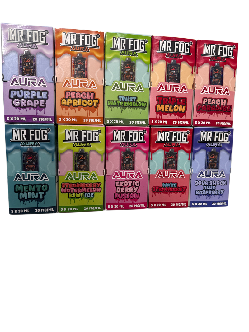 Mr Fog Aura 20ML - 60K Puffs Mr Fog Aura 20ML - 60K Puffs