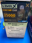 Level X flavour Beast 25K - Budder Vapes