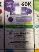 Capsl Innovative Clear Tank Disposable Device – 17ML / Up to 60,000 Puffs