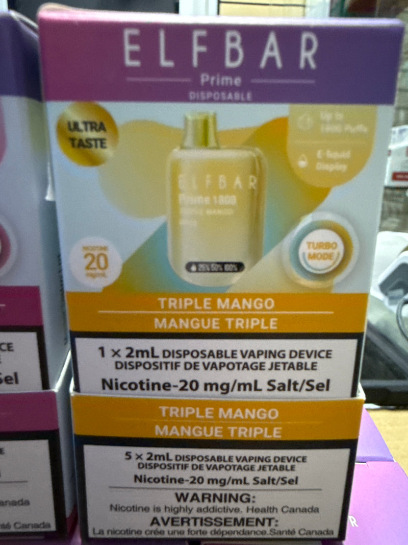Elf Bar Prime 1800 Puffs
