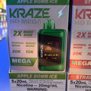 Kraze HD Mega 20k - Budder Vapes