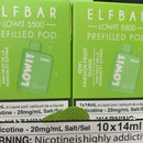 Lowit -Elf Bar 5500 Puffs - Budder Bongs / Budder Vapes