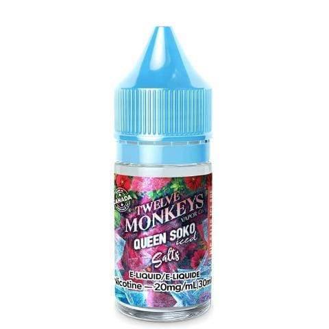 Twelve Monkeys Salt 20 Mg Nic Juice Bottles - Budder Vapes